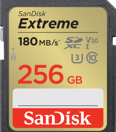 SanDisk SDXC Extreme 256GB 180mb/s