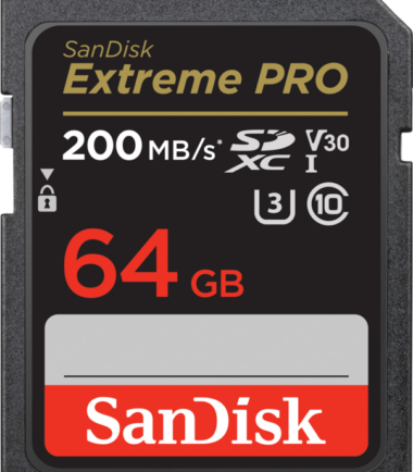 SanDisk SDXC Extreme Pro 64GB 200mb/s