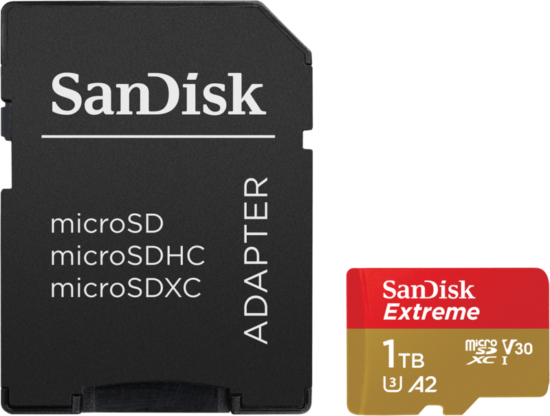 SanDisk Extreme 1TB microSDXC