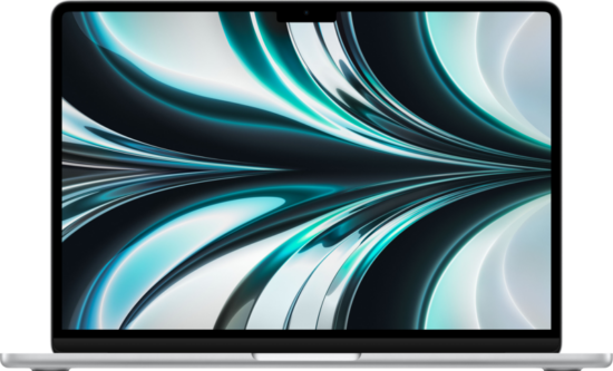 Apple MacBook Air (2022) Apple M2 (8 core CPU/8 core GPU) 8GB/256GB Zilver Azerty