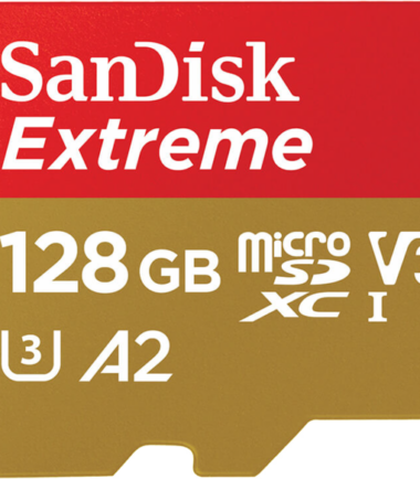 SanDisk MicroSDXC Extreme 128GB 190MB/s + SD Adapter