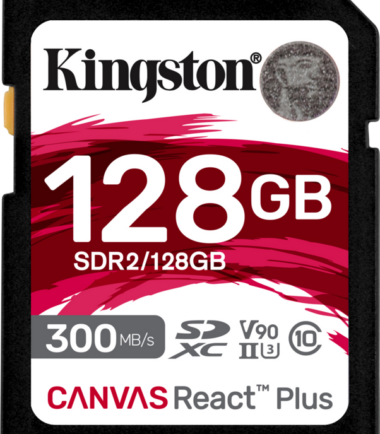 Kingston Canvas React Plus 128GB SDXC
