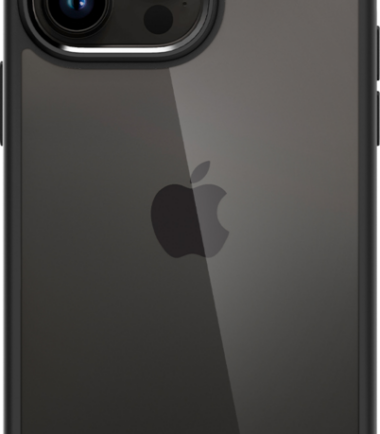 Spigen Ultra Hybrid Apple iPhone 14 Pro Back Cover Transparant/Zwart