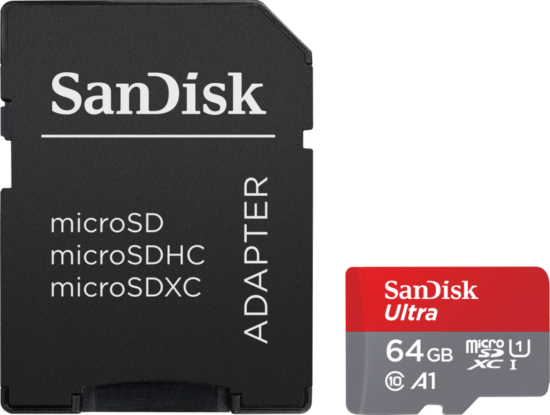 SanDisk MicroSDXC Ultra 64GB 140mb/s