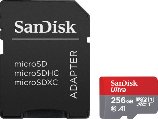 SanDisk Ultra 256GB microSDXC