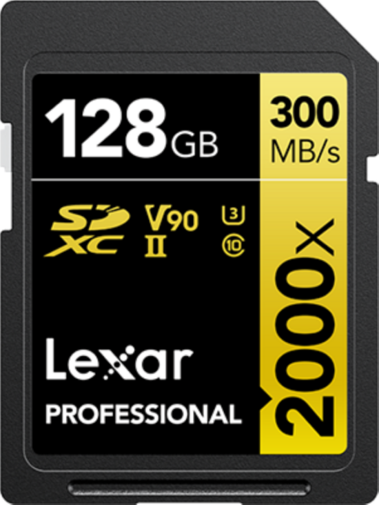 Lexar PRO Gold 128GB SDXC