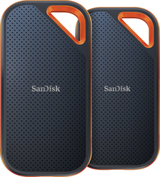 Sandisk Extreme Pro Portable SSD 4TB V2 - Duo Pack