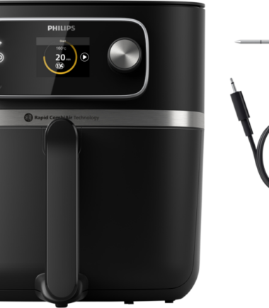 Philips Airfryer XXL Connected HD9880/90 + Voedselthermometer - Heteluchtfriteuses