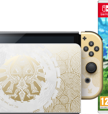 Nintendo Switch OLED Zelda Edition + Zelda: Breath of the Wild