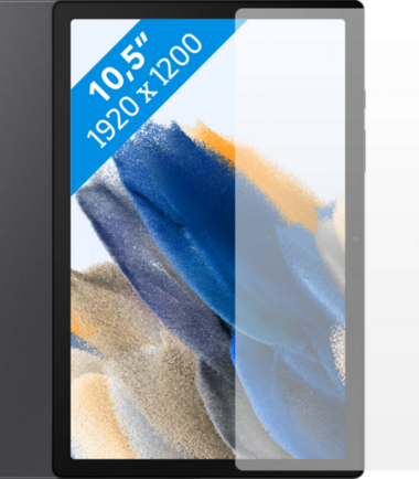 Samsung Galaxy Tab A8 64GB Wifi en 4G Grijs + BlueBuilt Screenprotector