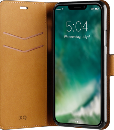 XQISIT Wallet Case Apple iPhone 13 Mini Book Case Zwart