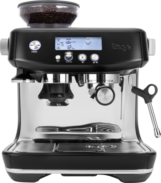 Sage the Barista Pro Black Truffel - Koffieapparaten Espresso Halfautomatisch