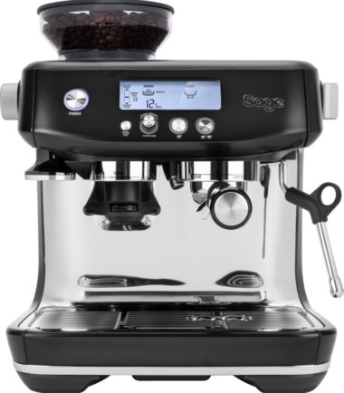 Sage the Barista Pro Black Stainless - Koffieapparaten Espresso Halfautomatisch