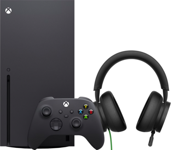 Xbox Series X + Bedrade Gaming Headset