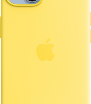 Apple iPhone 14 Back Cover met MagSafe Kanariegeel