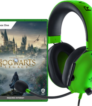 Hogwarts Legacy Xbox One + Razer Blackshark V2 X Gaming Head