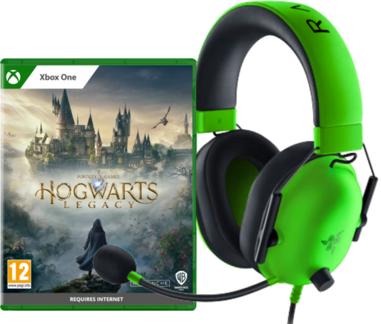 Hogwarts Legacy Xbox One + Razer Blackshark V2 X Gaming Head