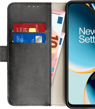 Just in Case Wallet OnePlus Nord CE 3 Lite Book Case Zwart