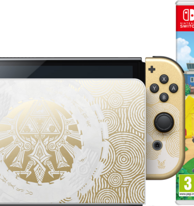 Nintendo Switch OLED Zelda Edition + Animal Crossing New Horizons