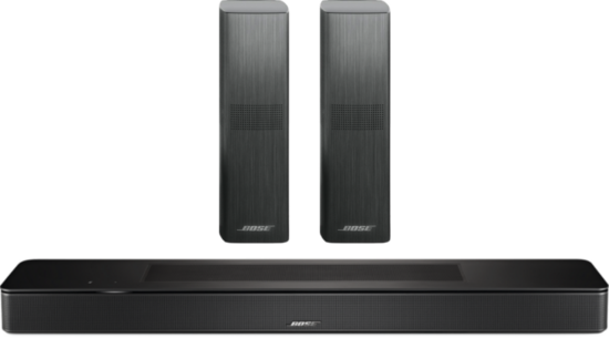 Bose Smart Soundbar 600 + Bose Surround Speakers 700 Zwart