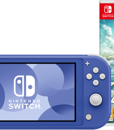 Nintendo Switch Lite Blauw + Zelda: Tears of the Kingdom
