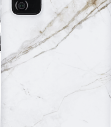 BlueBuilt White Marble Hard Case Samsung Galaxy S20 FE Back Cover