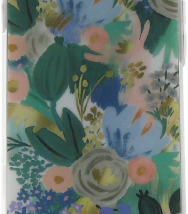 BlueBuilt Wild Flowers Soft Case Apple iPhone SE 2022 / SE 2020 / 8 / 7 Back cover Transparant