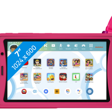 Kurio Tab Ultra 2 Nickelodeon 32GB Roze + JVC Kinderkoptelefoon Roze