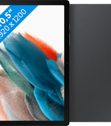 Samsung Galaxy Tab A8 32GB Wifi Zilver + Bescherm- en oplaadpakket