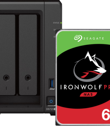 Synology DS723+ + Seagate Ironwolf Pro 6TB