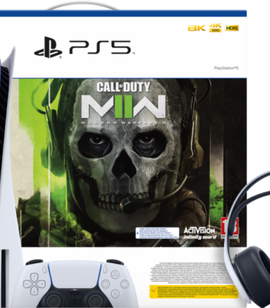 PlayStation 5 Disc Edition + Call of Duty: Modern Warfare ll + 3D Pulse Gaming Headset