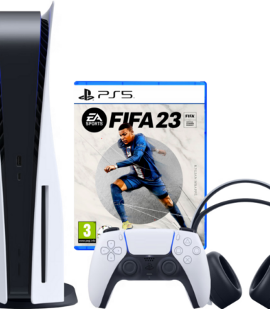 PlayStation 5 Disc Edition + FIFA 23 + 3D Pulse Gaming Headset