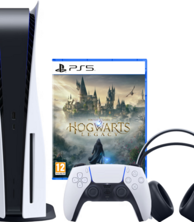 PlayStation 5 Disc Edition + Hogwarts Legacy + 3D Pulse Gaming Headset