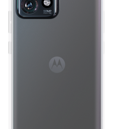 Just in Case Soft Design Motorola Edge 40 Pro Back Cover Transparant