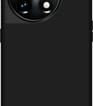 Just in Case Soft Design OnePlus 11 Back Cover Zwart