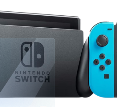 Nintendo Switch Rood/Blauw + Bluebuilt Screenprotector