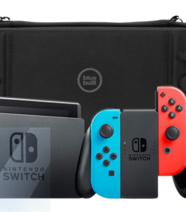 Nintendo Switch Rood/Blauw + Nintendo Switch Sports + Screenprotector + Beschermhoes