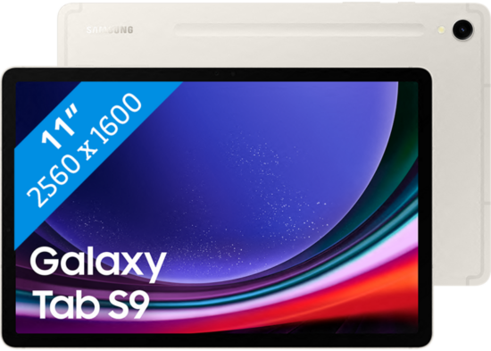 Samsung Galaxy Tab S9 11 inch 256 GB Wifi Crème