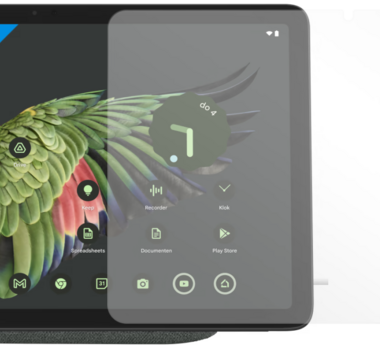 Google Pixel Tablet 256GB Wifi Grijs en Dock + Just in Case Screenprotector Glas