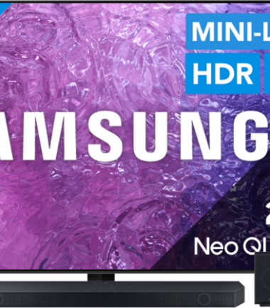 Samsung Neo QLED 85QN90C (2023) + Soundbar