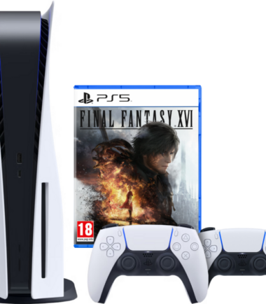 PlayStation 5 Disc Edition + Final Fantasy XVI + Tweede Controller Wit