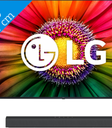 LG 50UR80006LJ (2023) + Soundbar