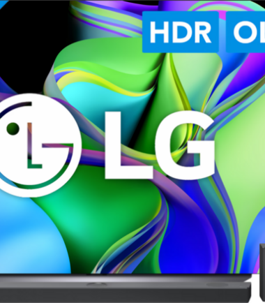LG OLED83C34LA + Soundbar
