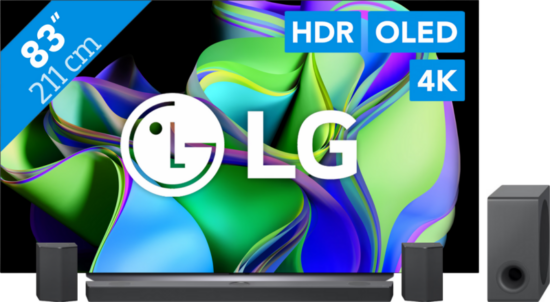 LG OLED83C34LA + Soundbar