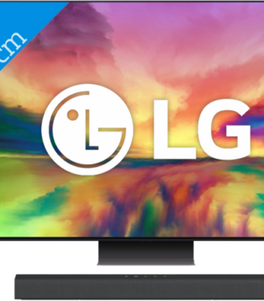 LG 55QNED816RE (2023) + Soundbar