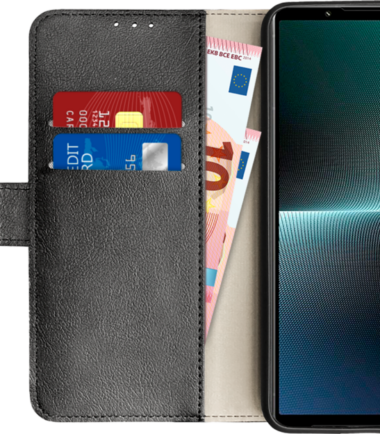 Just in Case Wallet Sony Xperia 1 V Book Case Zwart