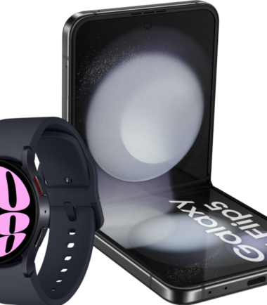 Samsung Galaxy Z Flip 5 256GB Zwart 5G + Galaxy Watch 6 Zwart 40mm