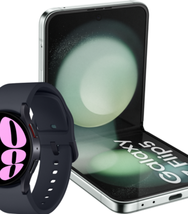 Samsung Galaxy Z Flip 5 256GB Mint 5G + Galaxy Watch 6 Zwart 40mm