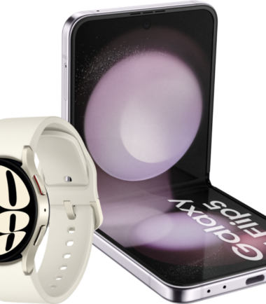 Samsung Galaxy Z Flip 5 512GB Paars 5G + Galaxy Watch 6 Goud/Crème 40mm