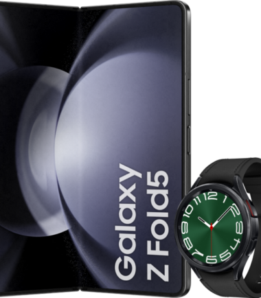 Samsung Galaxy Z Fold 5 256GB Zwart 5G + Galaxy Watch 6 Classic Zwart 47mm